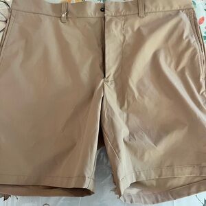 J. Crew Men's Khaki Flat Front Shorts
